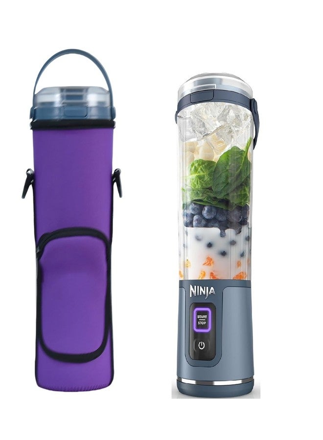 AF-WAN Portable Blender Carry Storage Bag sleeve with Shoulder Strap for Ninja BC151NV/BC51NV/BC151BK/BC151CR/BC151EM/BC151PR/BC151WH 18oz Blast Portable Blender (Purple) - Image 5